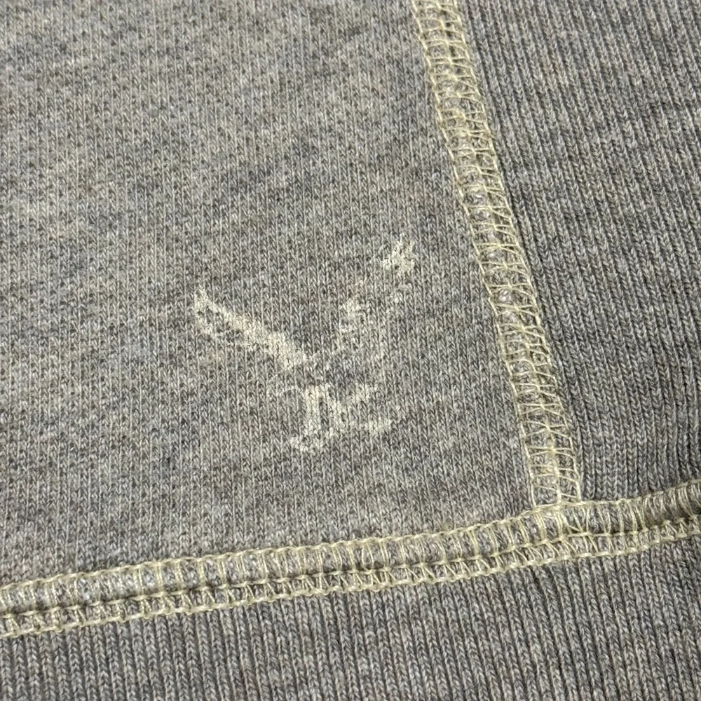 American Eagle Outfitters Vintage Button Shawl Collar Pullover Mens M Tan Casual